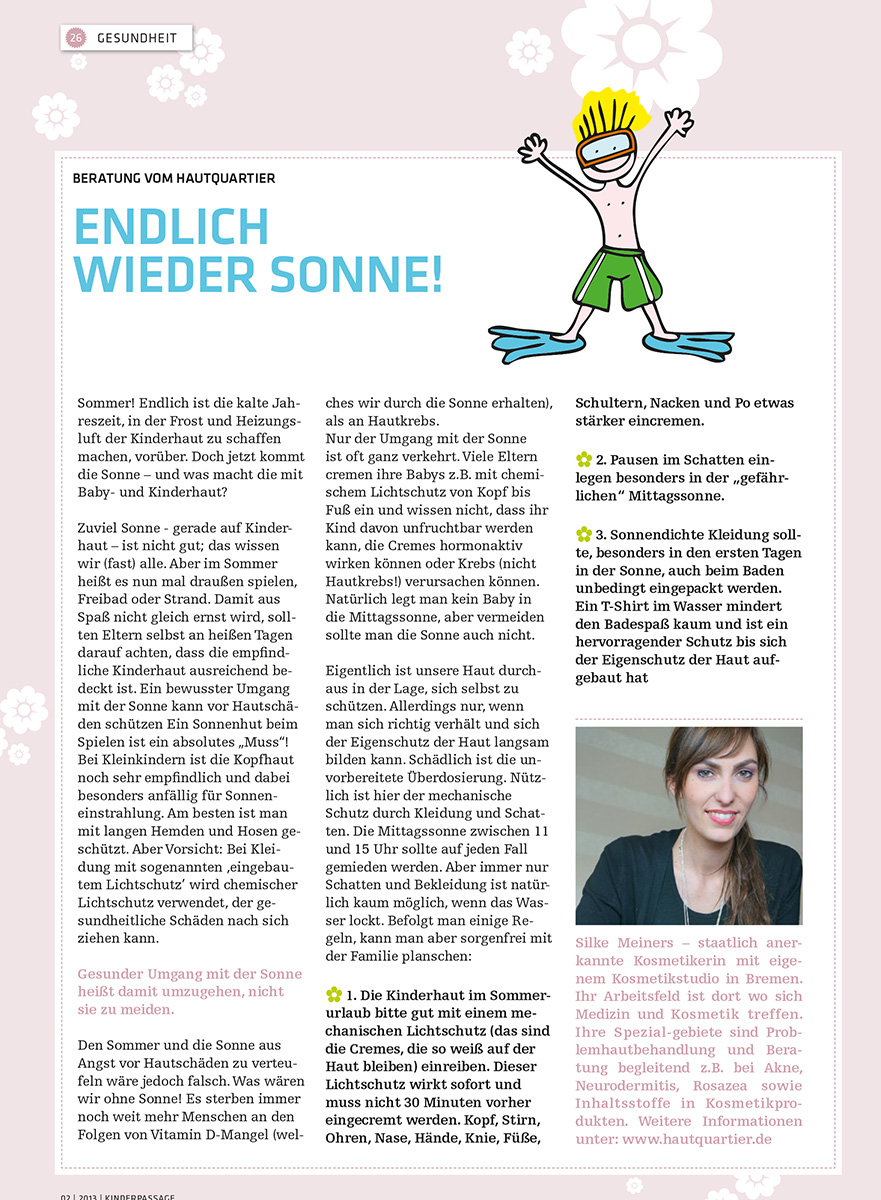 Kinderpassage - Presse