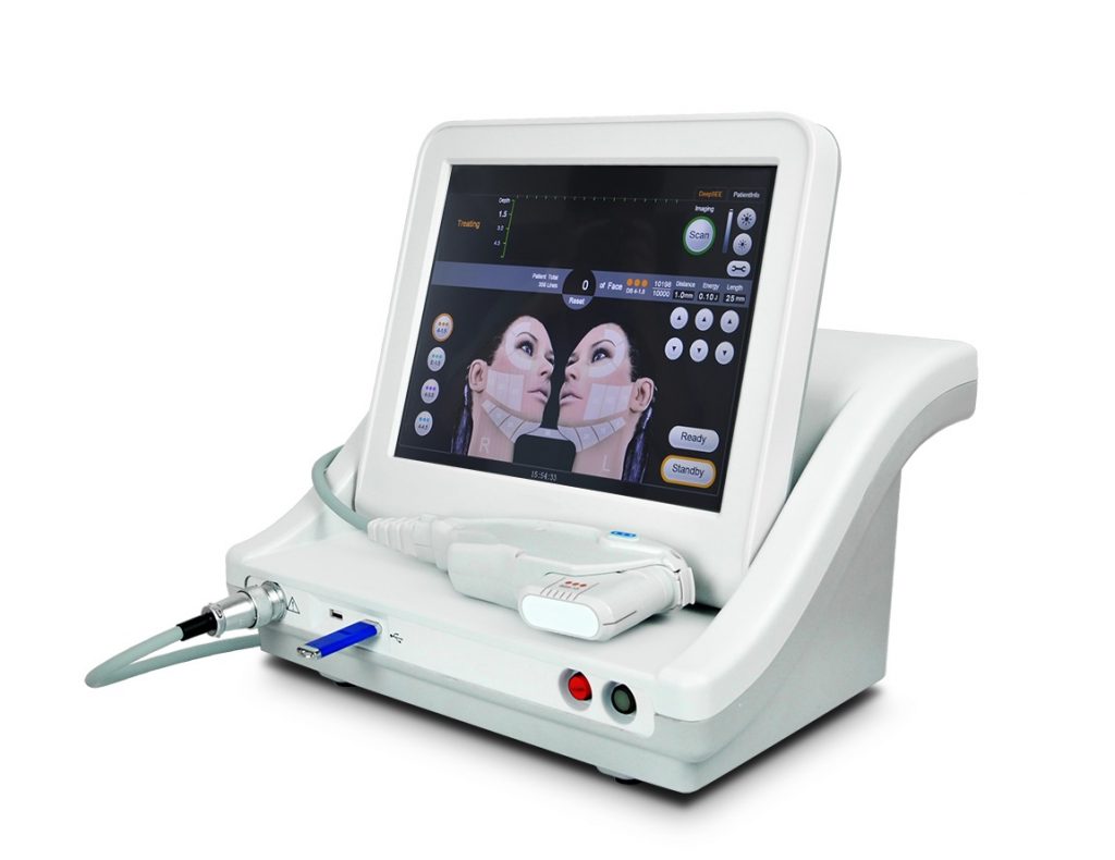 Medical Grade Ultra HIFU High Itensity Focused Ultrasound Face Lifting Wrinkle Removal Device