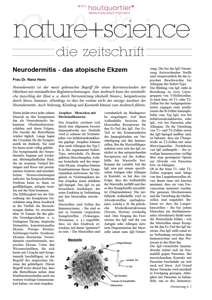 Neurodermitis branded - Modul 1